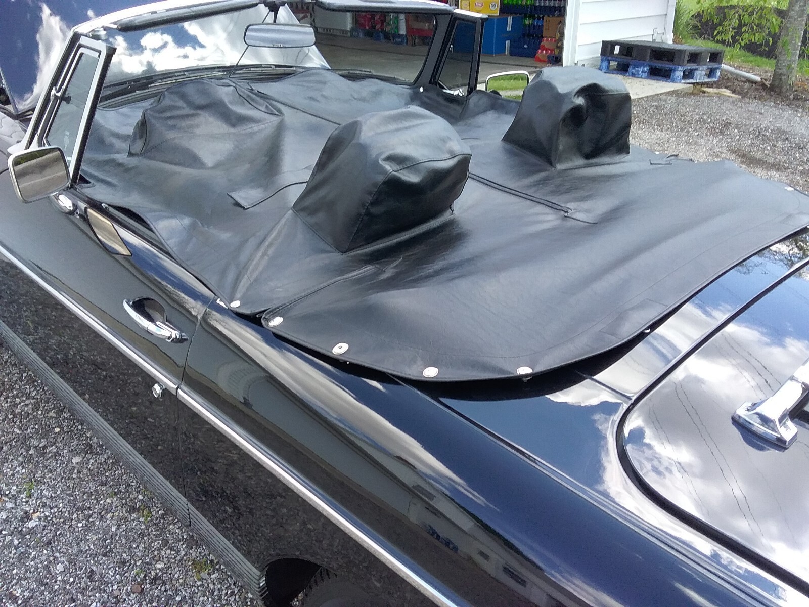 1974 Green MG MGB Convertible