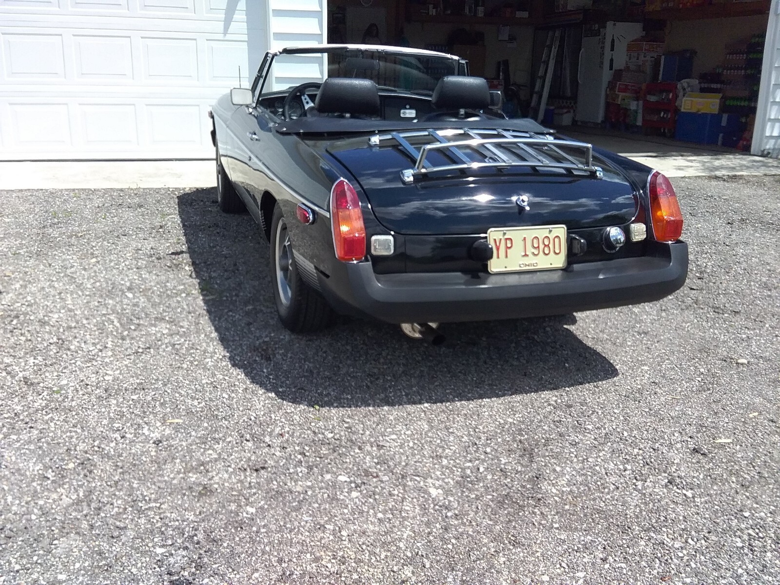 1974 Green MG MGB Convertible