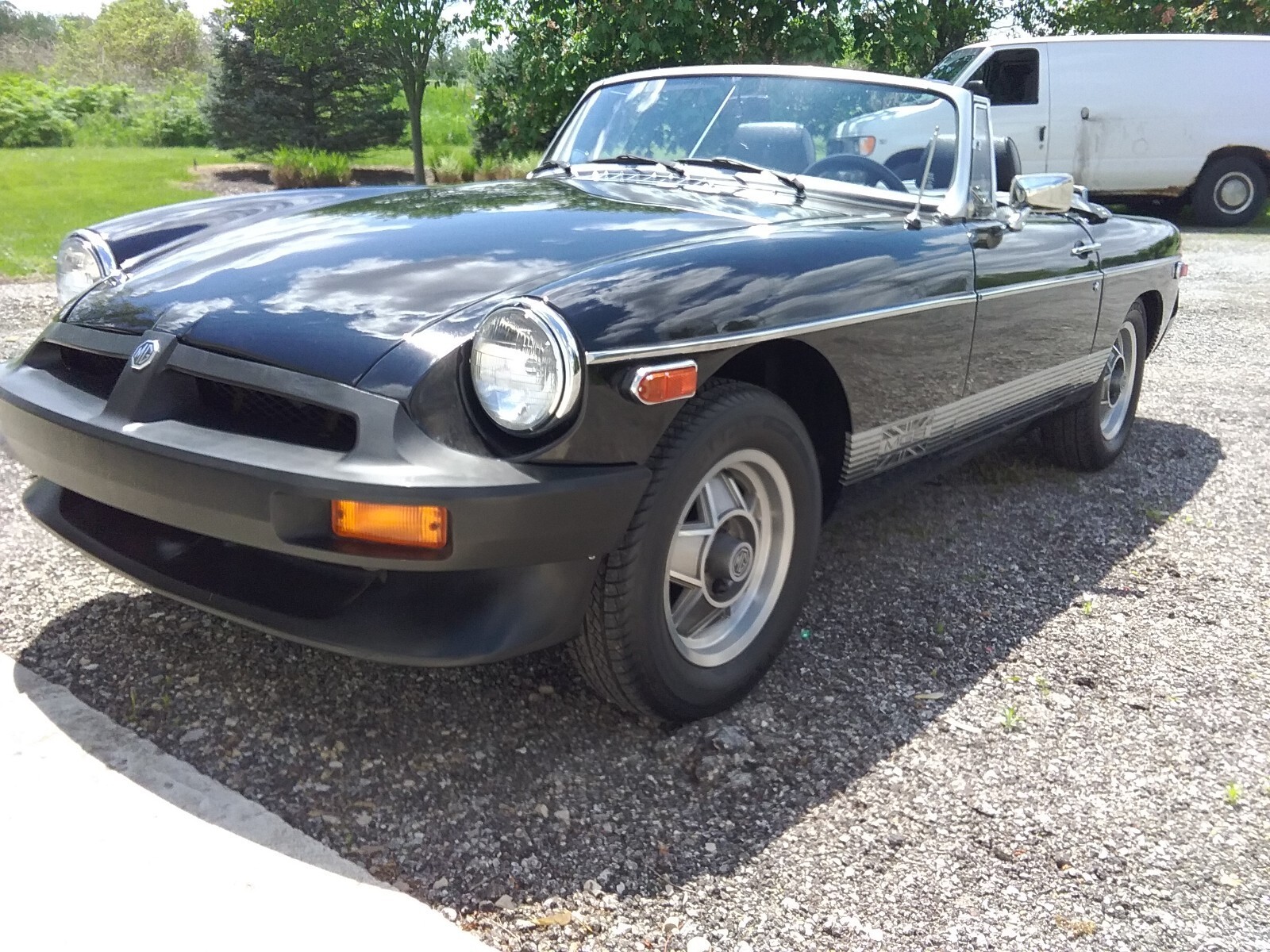 1974 Green MG MGB Convertible