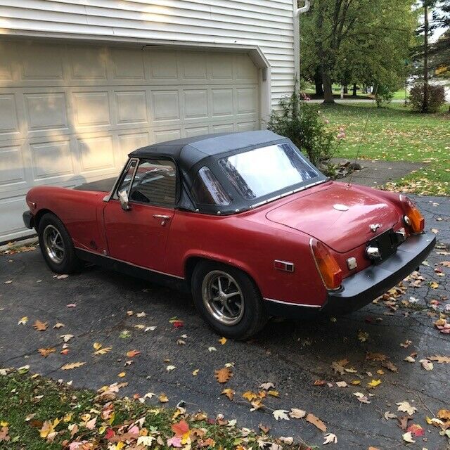 1975 Red MG Midget
