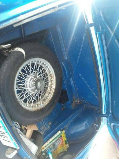 1977 Blue MG MGB Convertible