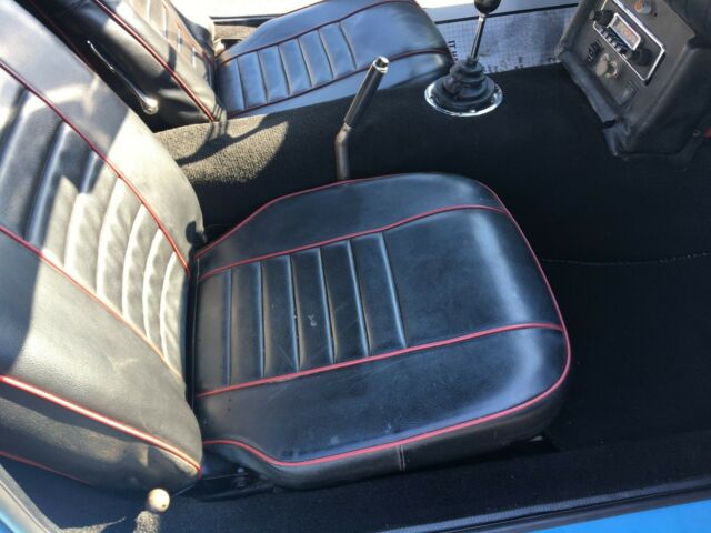 1969 Blue MG MGB Convertible