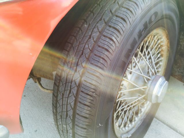 1976 Green MG MGB Convertible