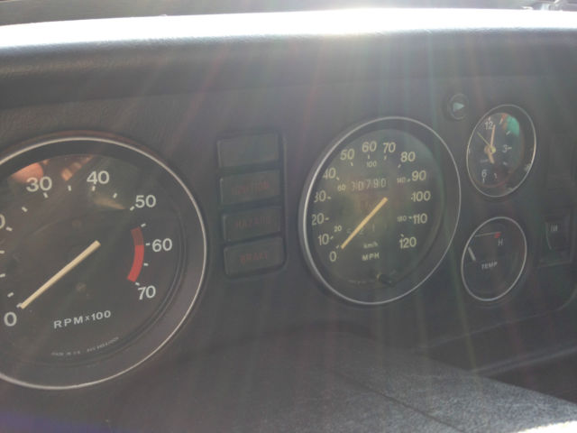 1979 WHITE MG MGB Convertible