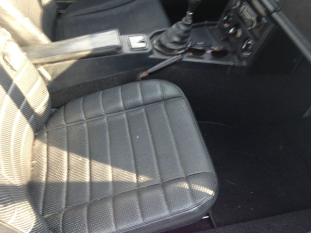 1979 WHITE MG MGB Convertible