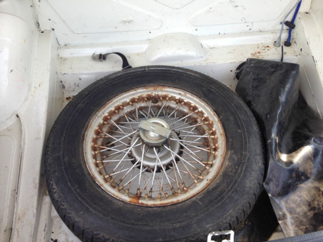 1979 WHITE MG MGB Convertible