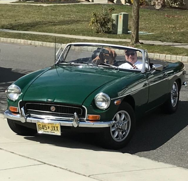 1973 Green MG MGB