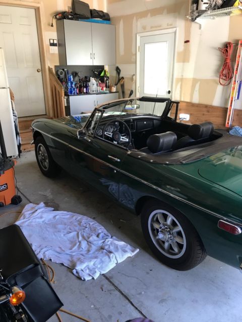 1973 Green MG MGB