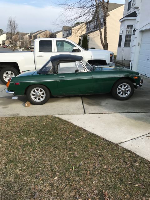 1973 Green MG MGB