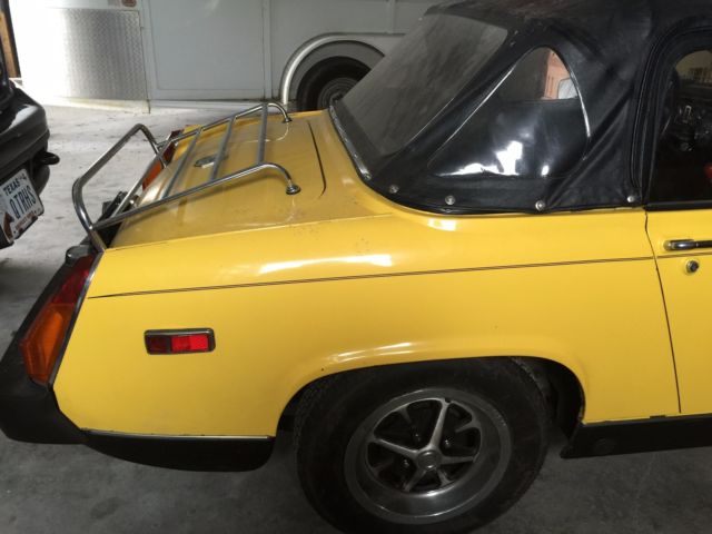 1977 Red MG Midget Convertible