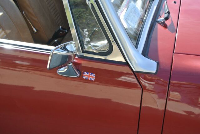 1979 red MG Midget Convertible