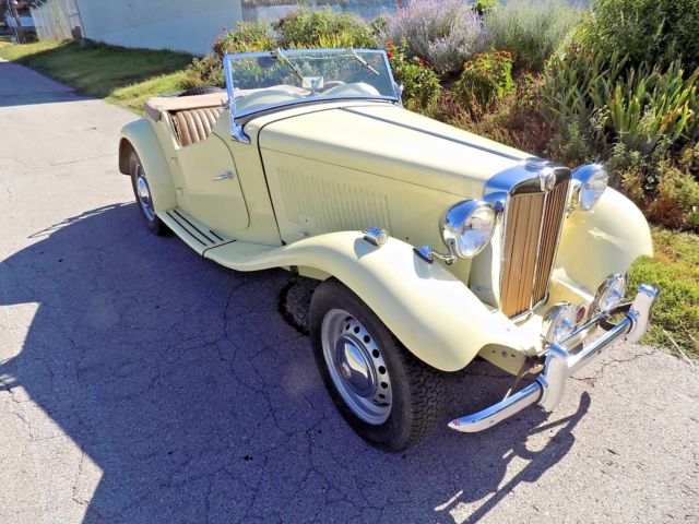 1952 Primrose MG T-Series Convertible