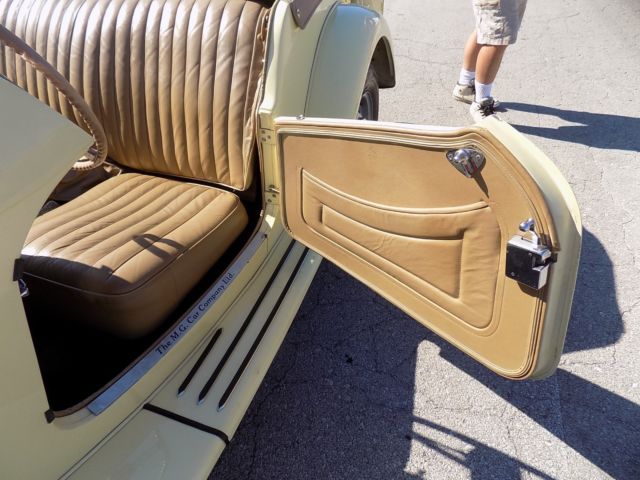 1952 Primrose MG T-Series Convertible