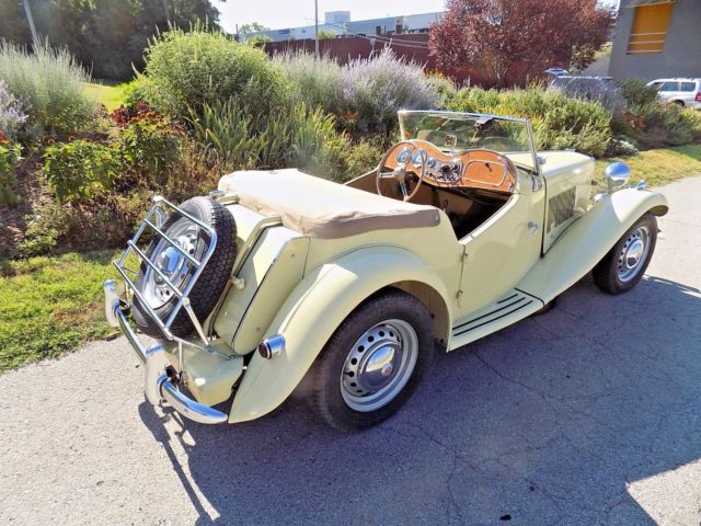 1952 Primrose MG T-Series Convertible
