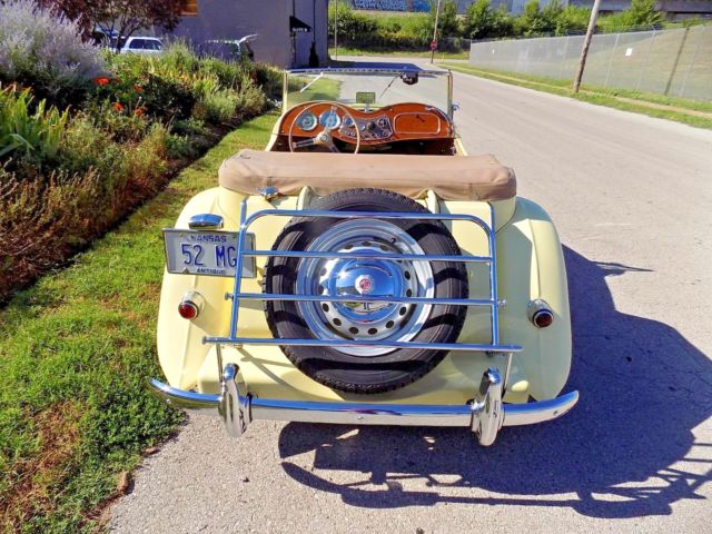 1952 Primrose MG T-Series Convertible