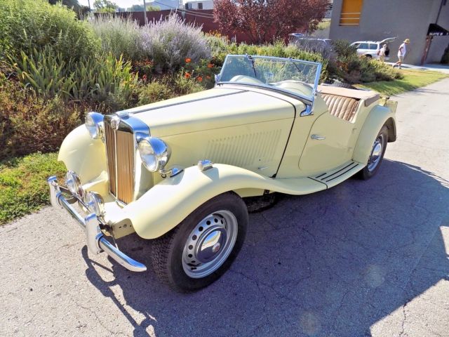 1952 Primrose MG T-Series Convertible
