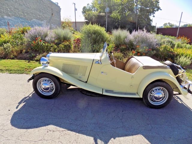 1952 Primrose MG T-Series Convertible