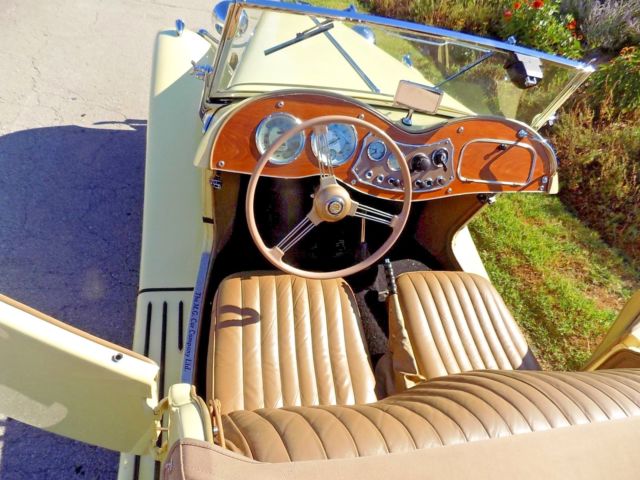 1952 Primrose MG T-Series Convertible
