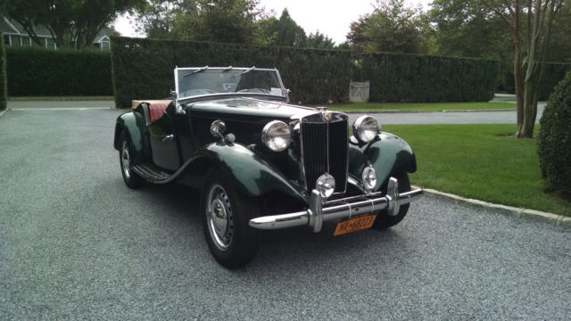 1953 Racing Green MG T-Series