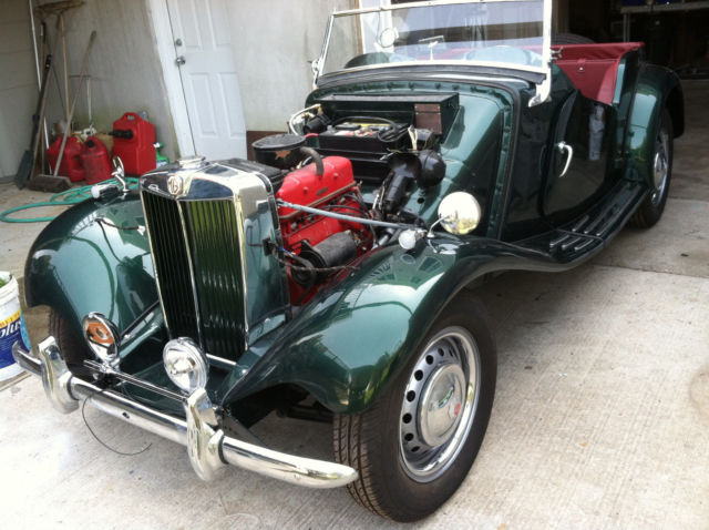 1953 Racing Green MG T-Series