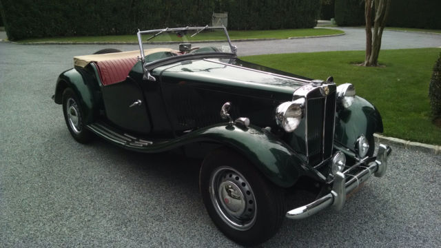 1953 Racing Green MG T-Series