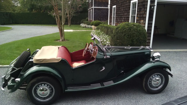 1953 Racing Green MG T-Series