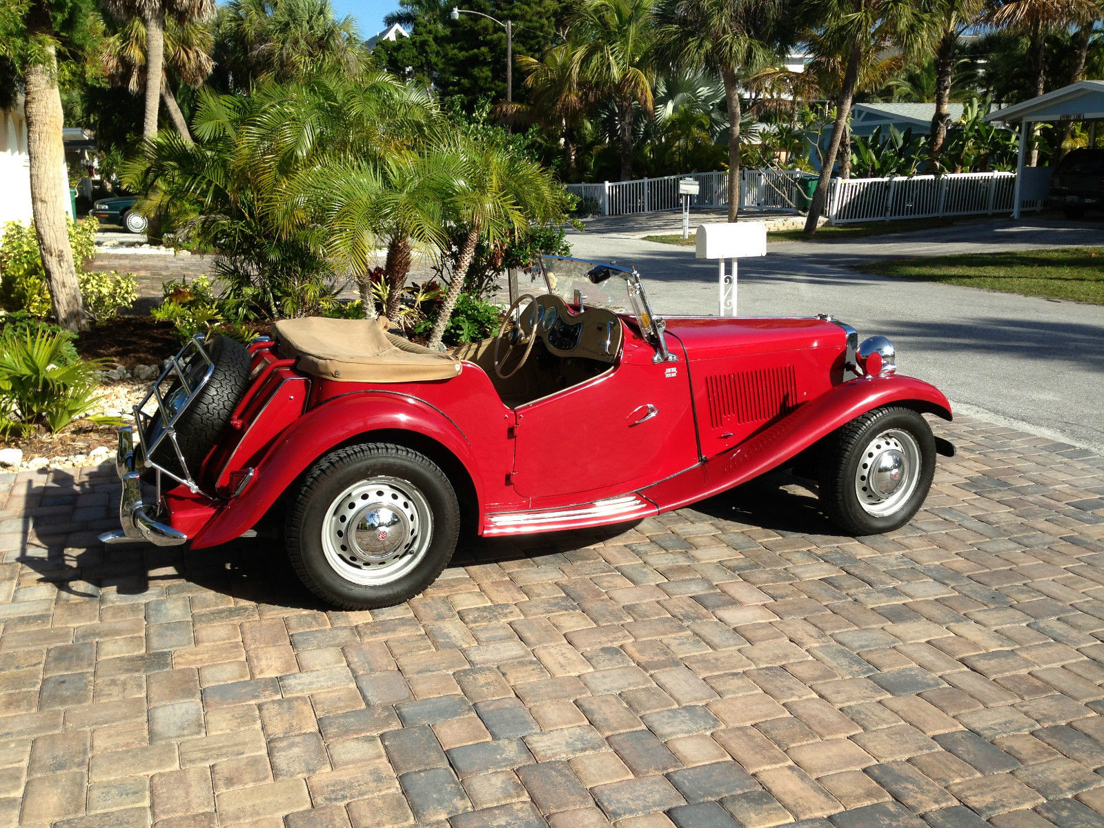 1952 Red MG Other Convertible