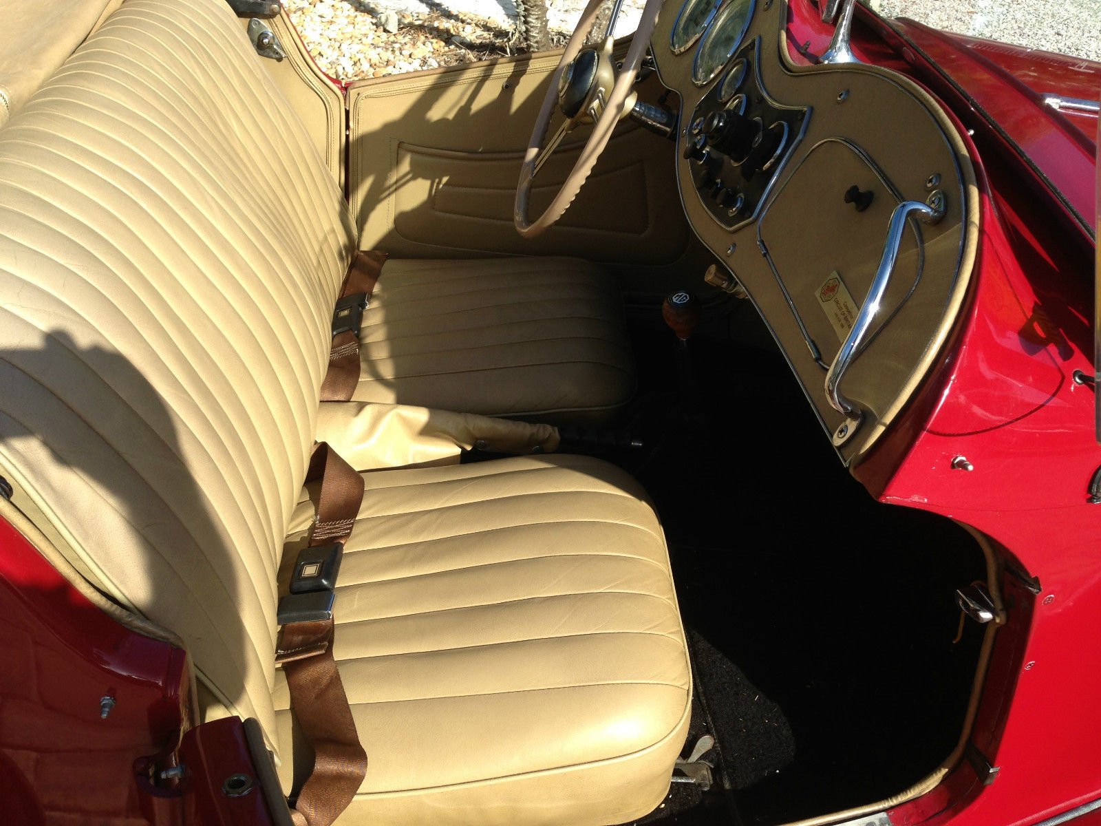 1952 Red MG Other Convertible