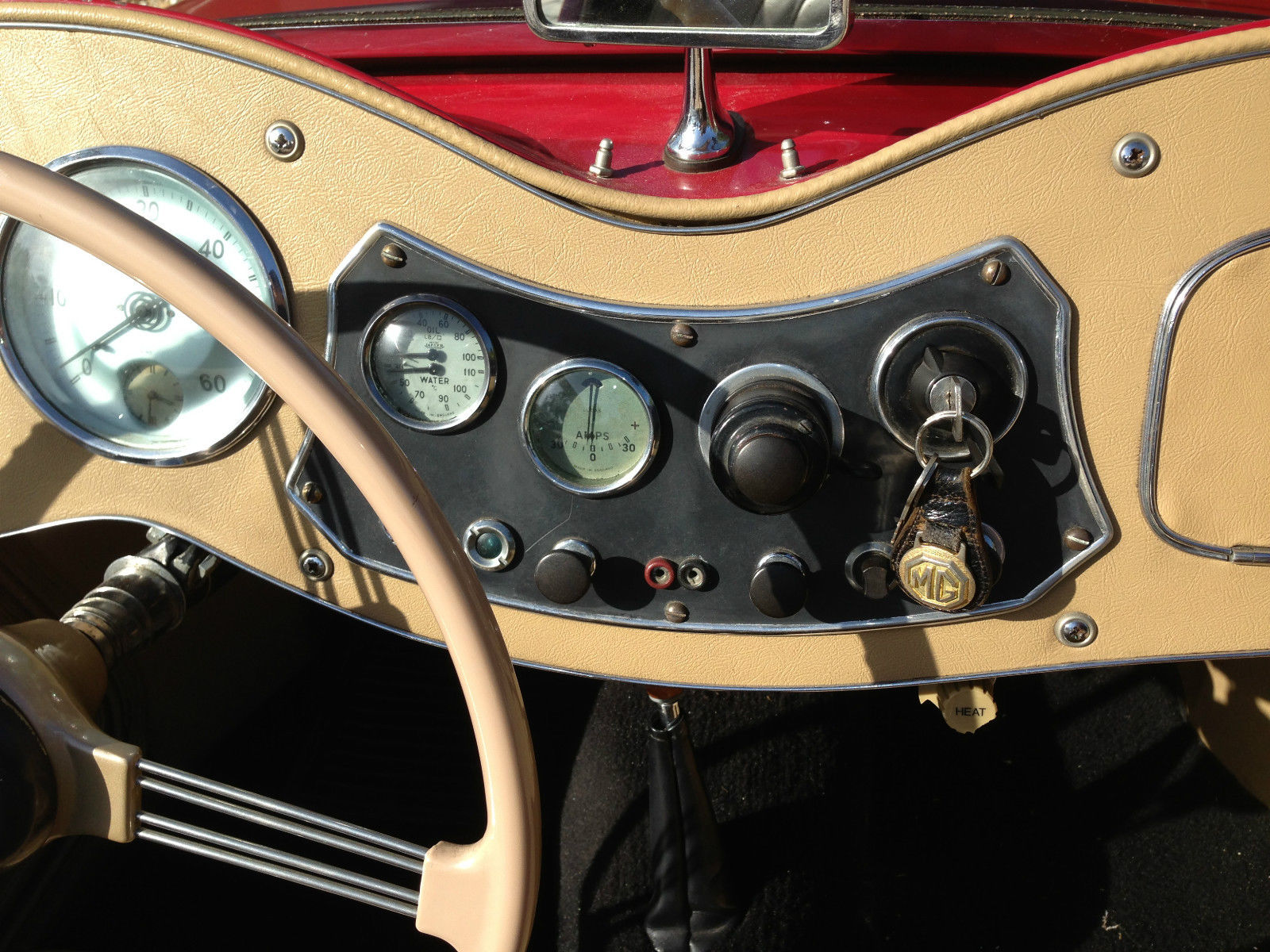 1952 Red MG Other Convertible