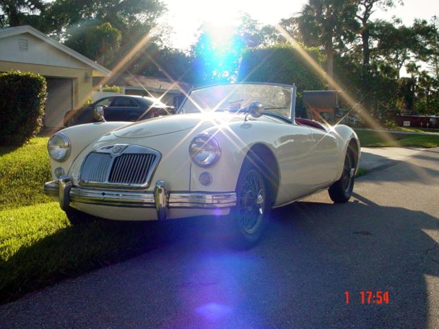 1962 Silver MG MGA