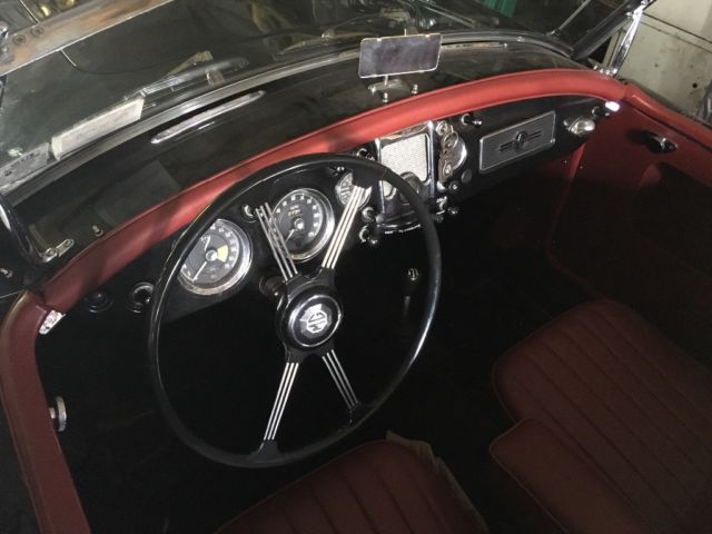 1960 Black MG MGA Convertible