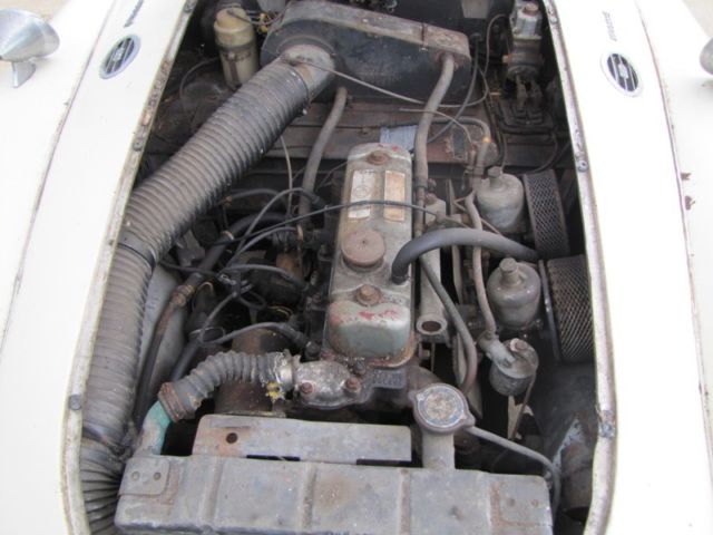 1962 old english white MG MGA