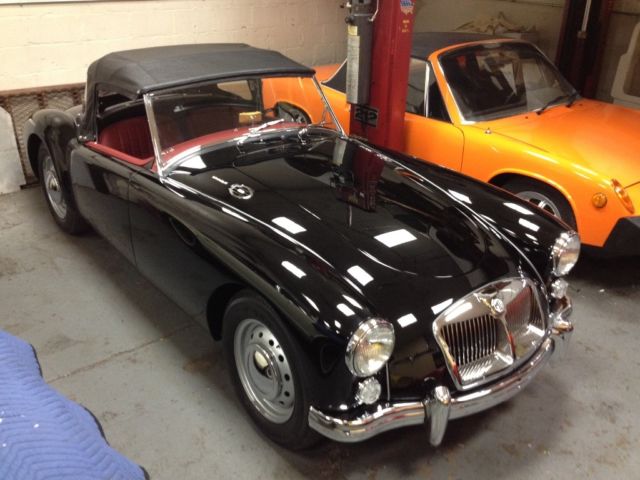 1962 Black MG MGA Convertible