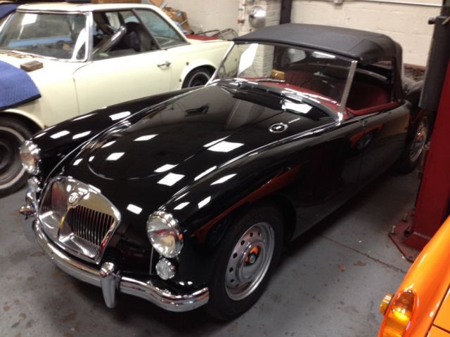 1962 Black MG MGA Convertible
