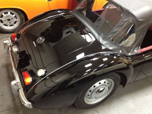 1962 Black MG MGA Convertible