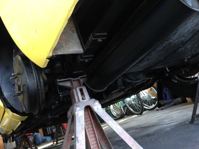 1961 Yellow MG MGA Convertible