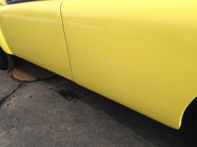 1961 Yellow MG MGA Convertible
