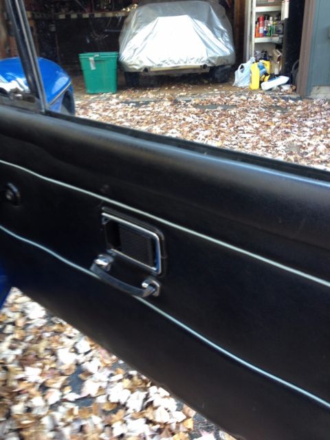 1968 Blue MG MGB Convertible