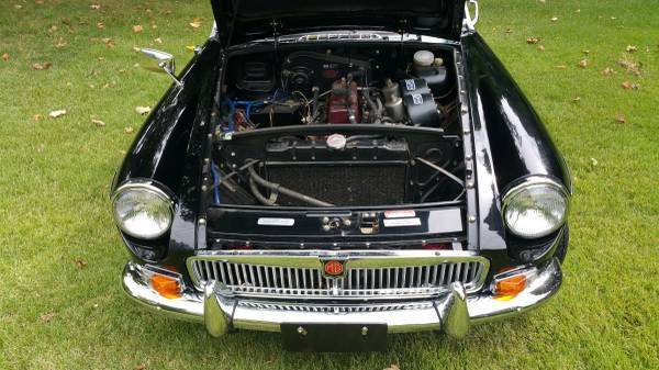 1969 Red MG MGB Hatchback