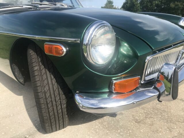 1971 Green MG MGB Convertible