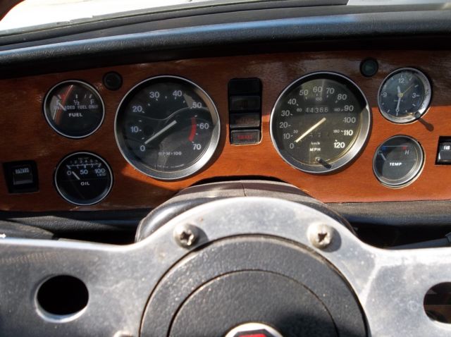 1978 Yellow MG MGB Convertible