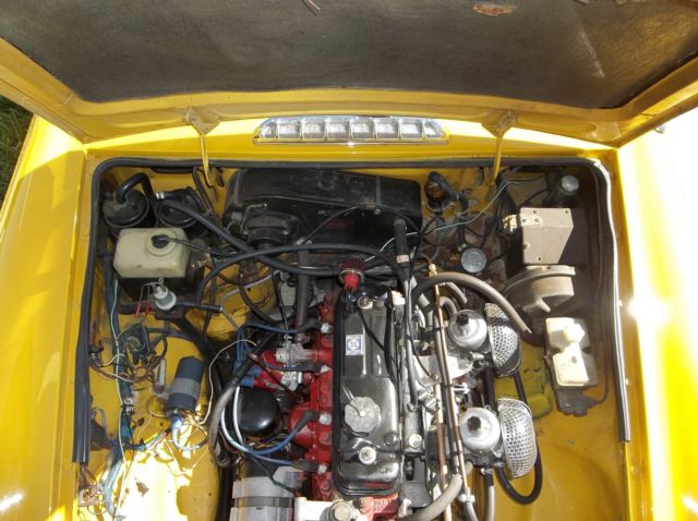 1978 Yellow MG MGB Convertible