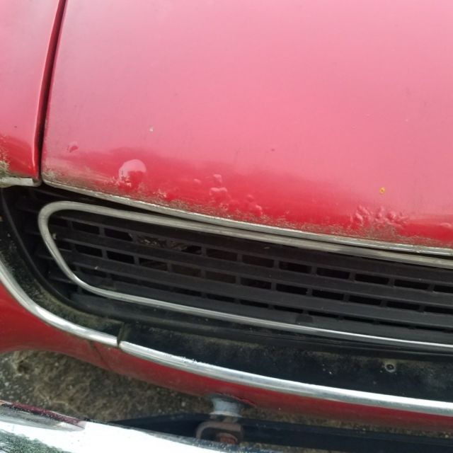 1970 Red MG MGB Convertible