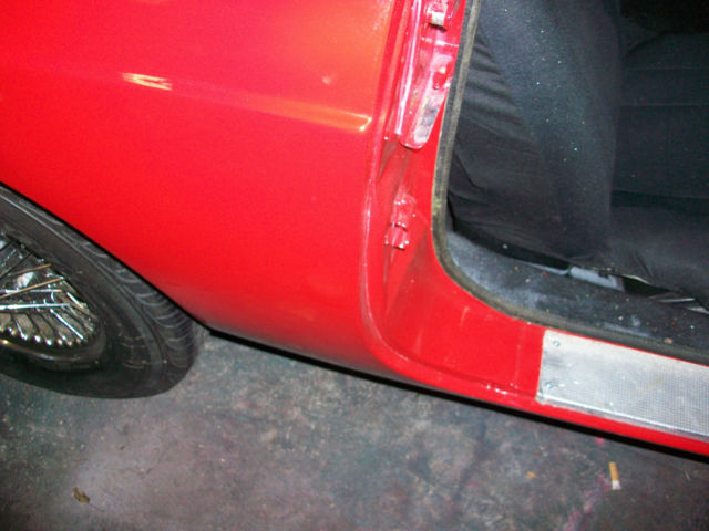 1976 Red MG MGB Convertible