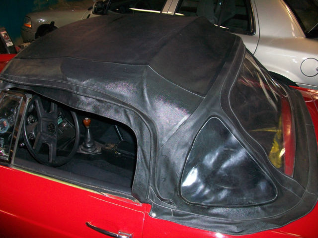 1976 Red MG MGB Convertible