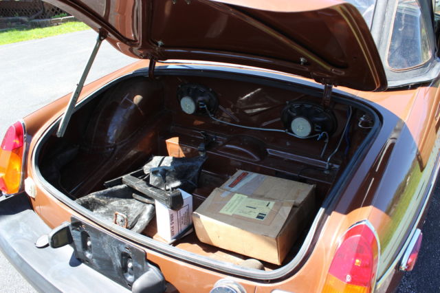 1979 Brown MG MGB Convertible