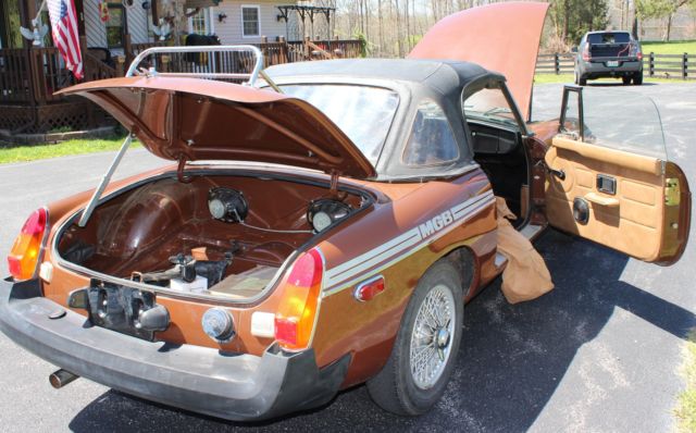 1979 Brown MG MGB Convertible