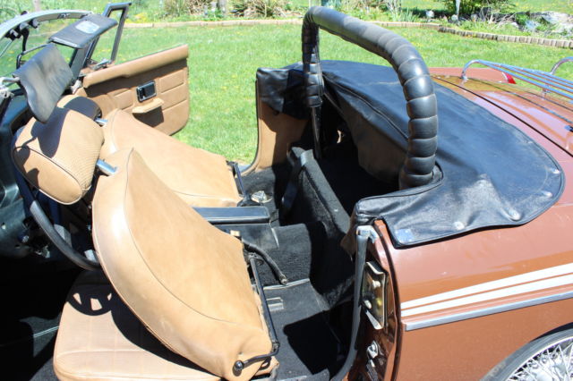 1979 Brown MG MGB Convertible