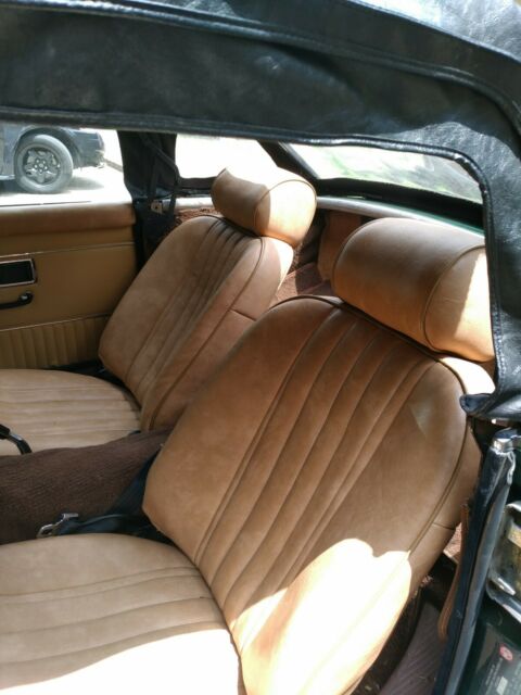 1971 Green MG MGB Convertible