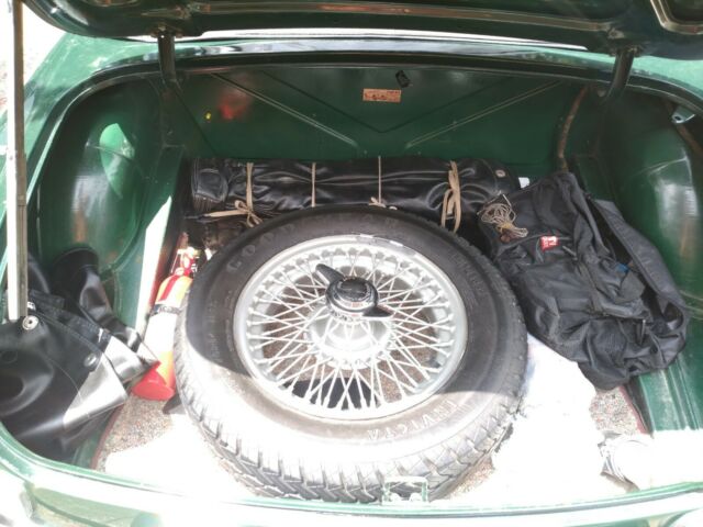 1971 Green MG MGB Convertible